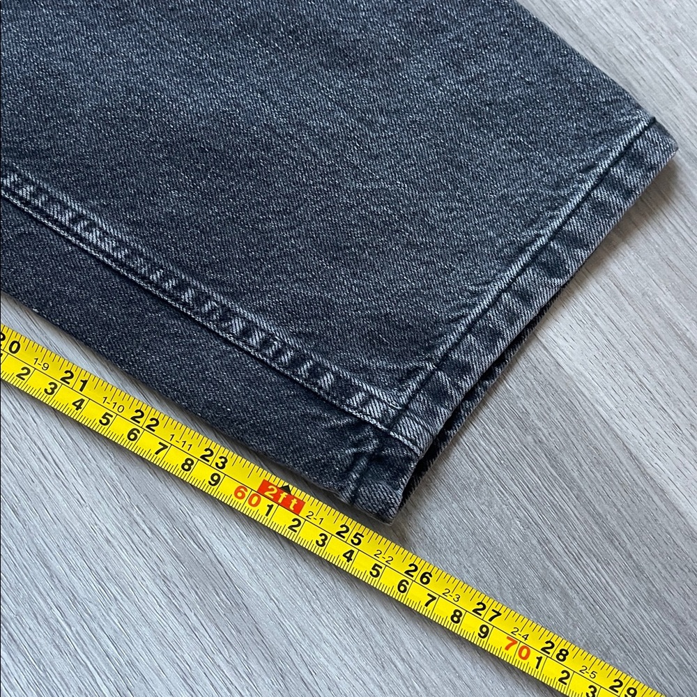 Rachel Comey Black Washed Straight Leg Jeans - Picture 10 of 10